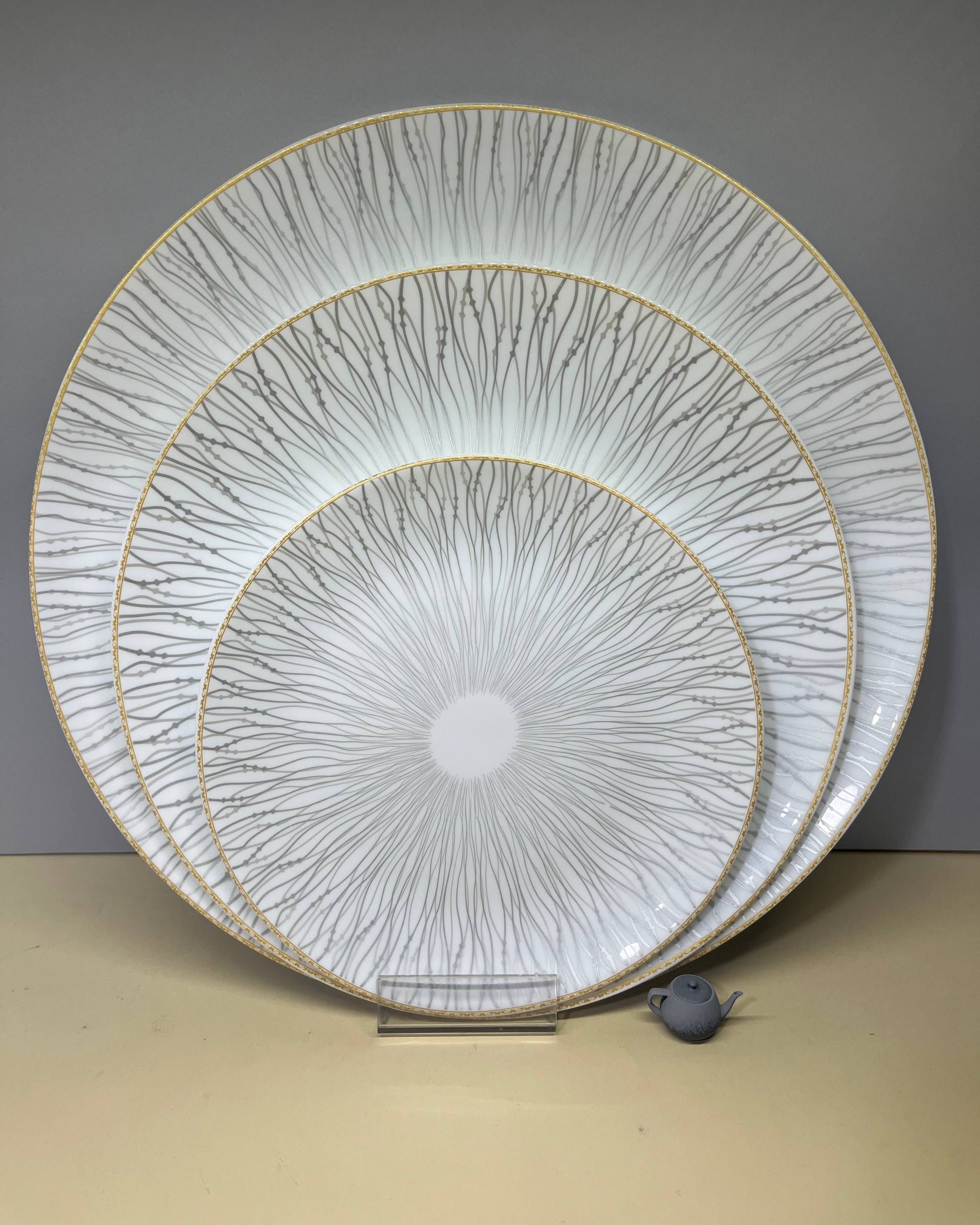 سرویس 26 پارچه آرکوپال دینو طرح 119 خاکستری