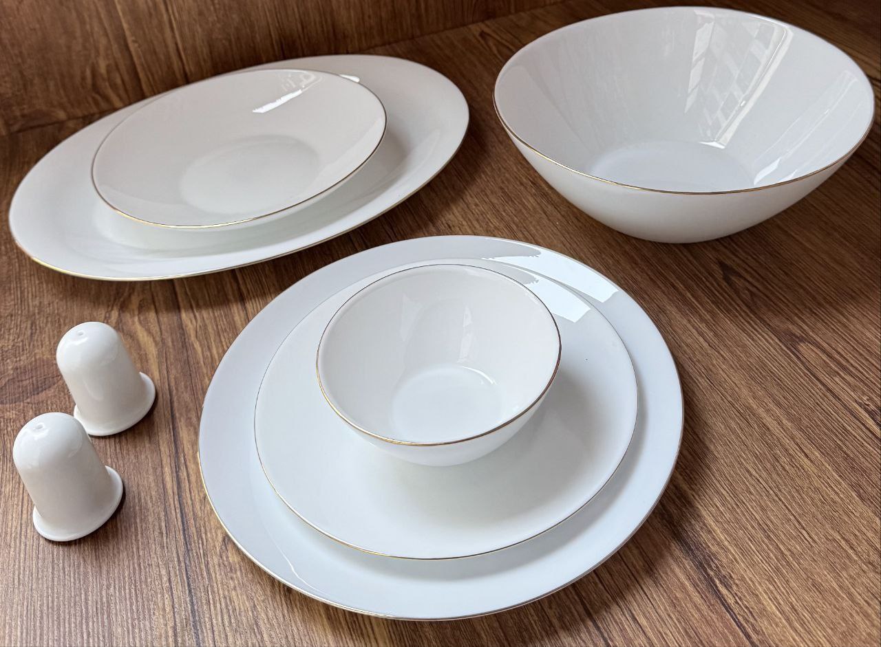 سرویس آرکوپال 28 پارچه پارس اپال گرد لب طلا قالب O